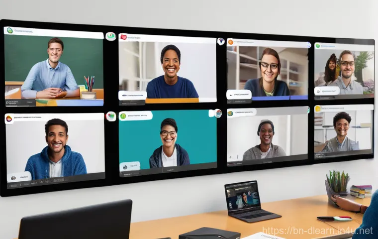 디지털 교육의 효율적인 평가 방법 - **Prompt 2: Digital Portfolio Showcase and Project-Based Learning**
    A realistic, well-lit photog...